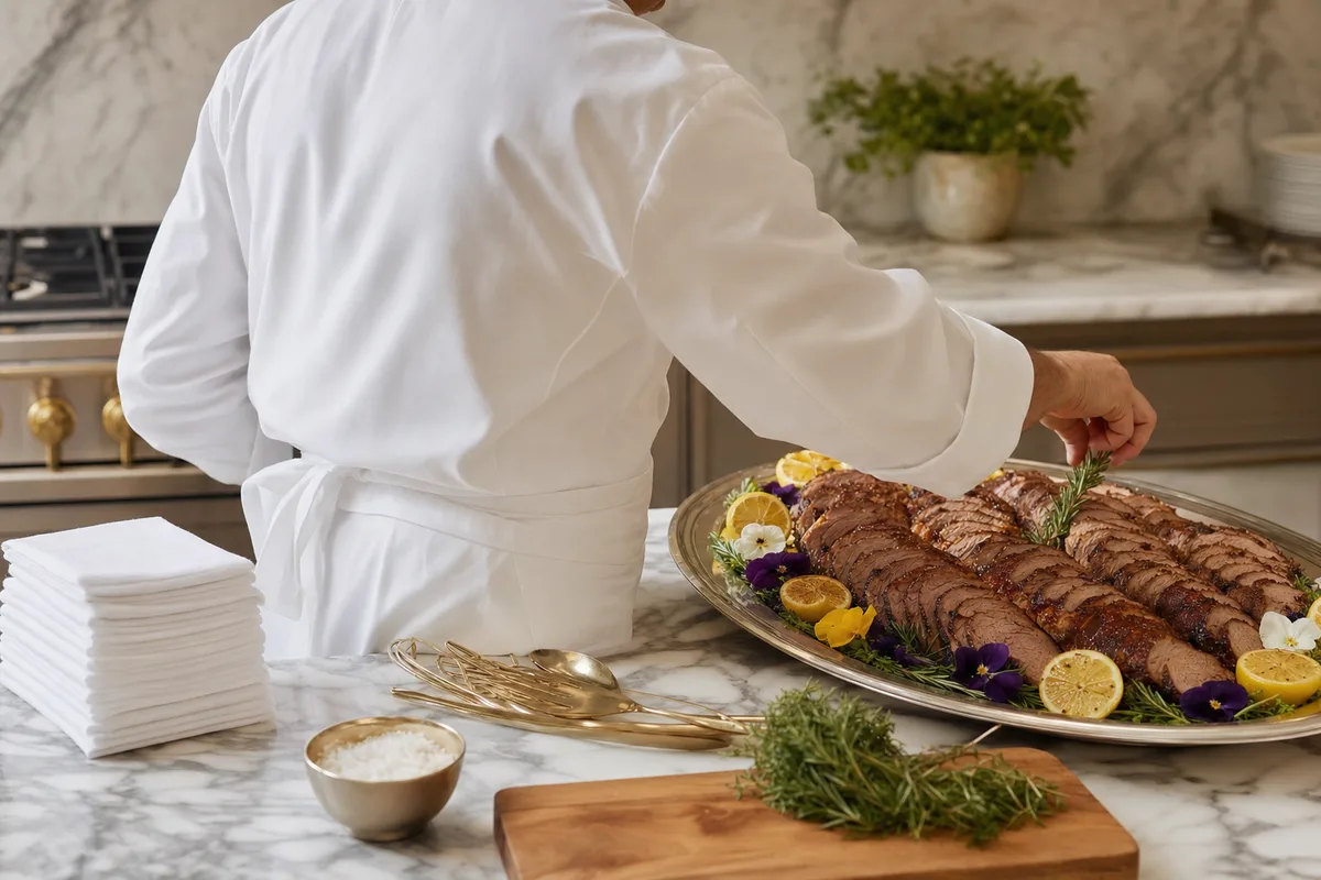 catering for mikveh step